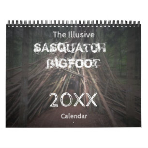 SASQUATCH BIGFOOT CALENDAR