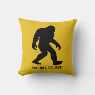 Sasquatch (Bigfoot) You Will Believe! Cushion