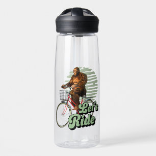 Sasquatch Bike Ride Forest Adventure Water Bottle