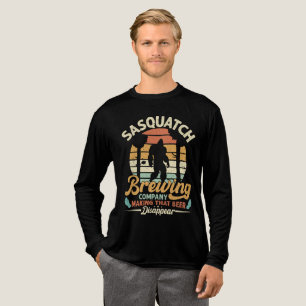 Sasquatch Brewing Company Retro Sunset Graphic Tri-Blend Shirt