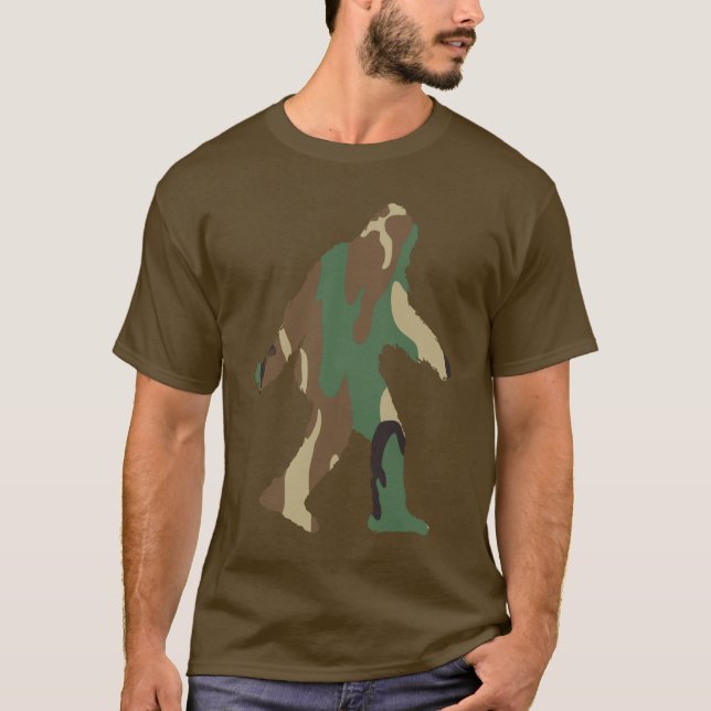 Sasquatch Camo T-shirt (Front)