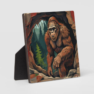 Sasquatch Cave Plaque