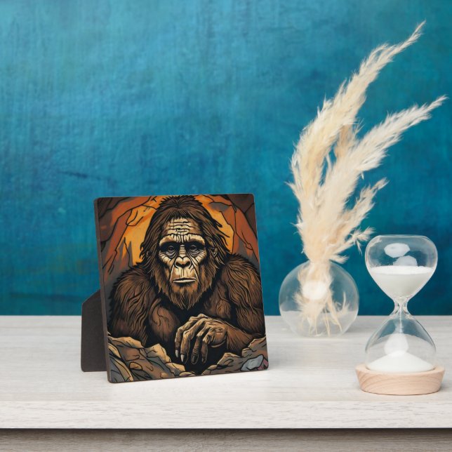 Sasquatch Cave  Plaque (Insitu)