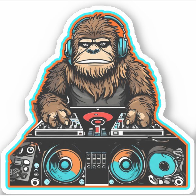 Sasquatch DJ Vinyl (Front)