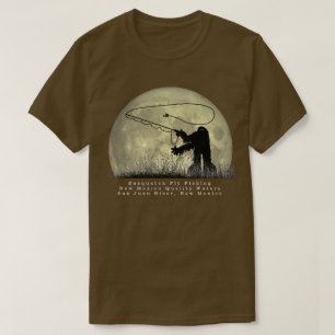 Sasquatch Fly Fishing New Mexico T-Shirt