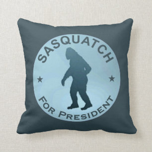 Sasquatch For President Cushion