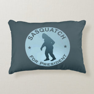 Sasquatch For President Decorative Cushion