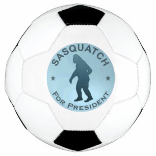 Sasquatch For President Soccer Ball