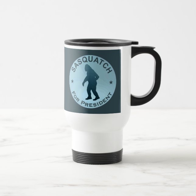 Sasquatch For President Travel Mug (Right)