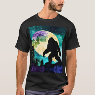Sasquatch Full moon on the Mountain II T-Shirt