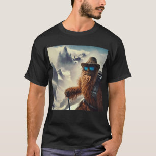 Sasquatch Hiking Mountains T-Shirt