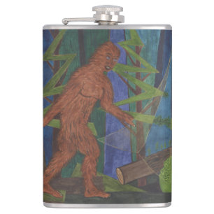 Sasquatch Hip Flask