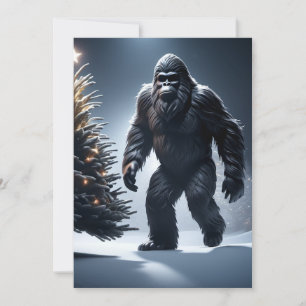 Sasquatch Holiday Card