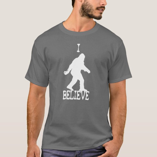 Sasquatch - I Believe T-shirt (Front)