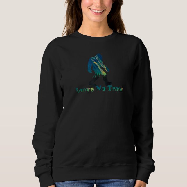 Sasquatch Leave No Trace Sweatshirt (Front)