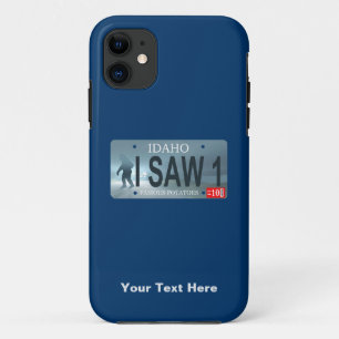 Sasquatch License Plate Case-Mate iPhone Case