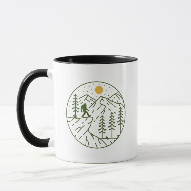 Sasquatch Mugs (Left)