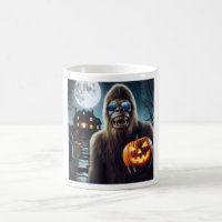 Sasquatch on Halloween