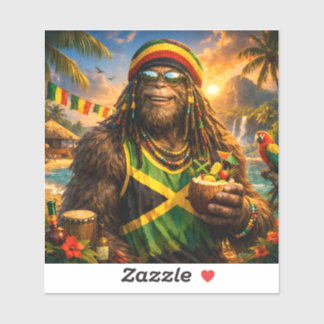 Sasquatch on vacation in jamaica