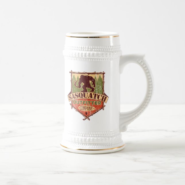 Sasquatch Outfitter Company Beer Stein (Right)