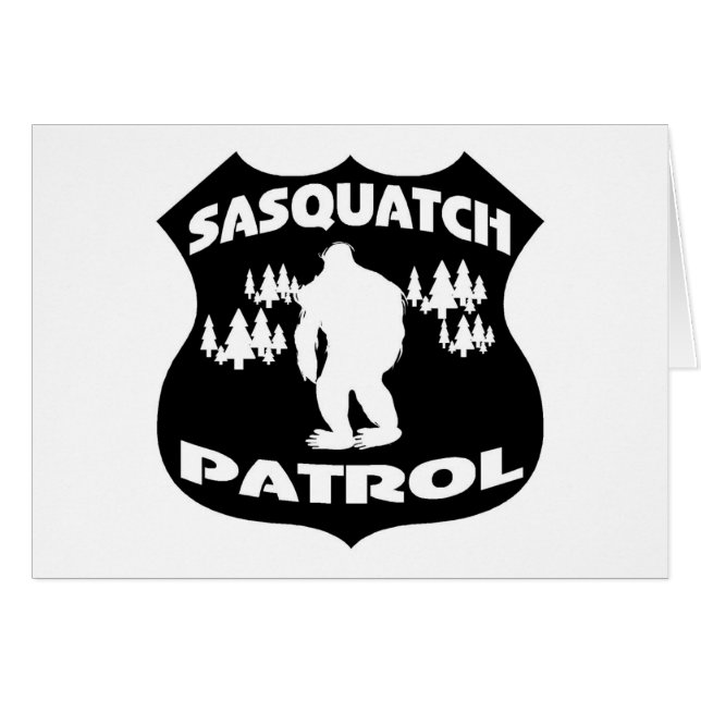 Sasquatch Patrol Forest Badge (Front Horizontal)