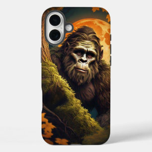 Sasquatch Peeking  iPhone 16 Plus Case