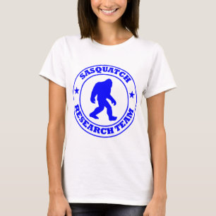 SASQUATCH RESEARCH TEAM - Bigfoot Pro's Blue Logo T-Shirt