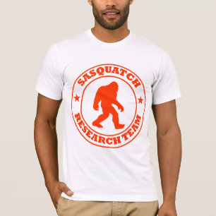 SASQUATCH RESEARCH TEAM - Bigfoot Pro's Red Logo T-Shirt