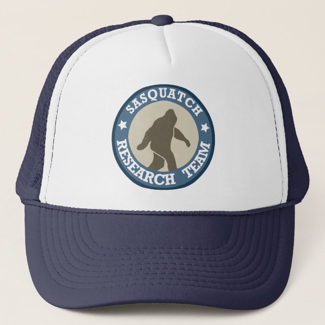 Sasquatch Research Team Trucker Hat (Front)