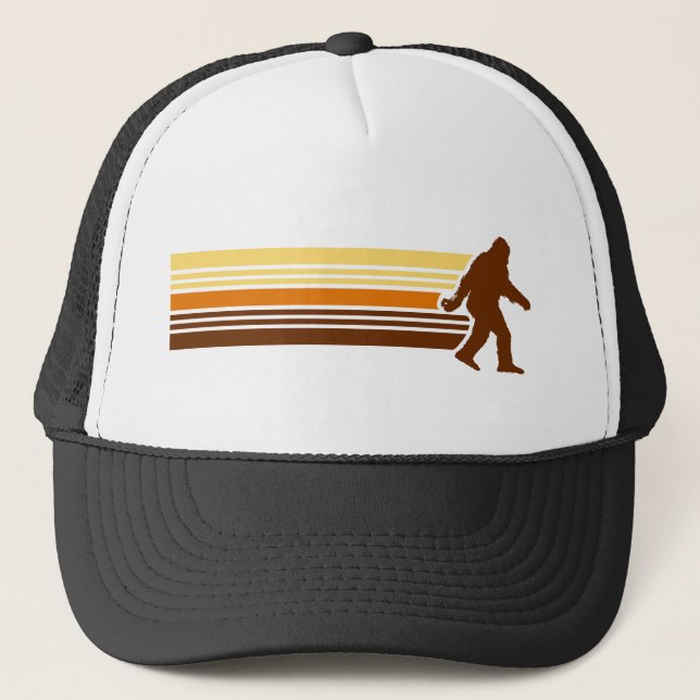 Sasquatch Retro Trucker Hat (Front)