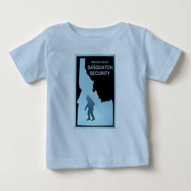 Sasquatch Security Baby T-Shirt (Front)