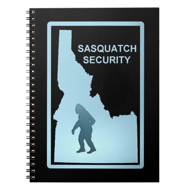 Sasquatch Security - Idaho Spiral Notebook (Front)