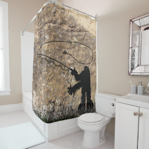 Sasquatch Shower Curtain
