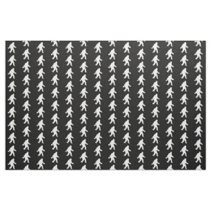 Sasquatch Silhouette Fabric