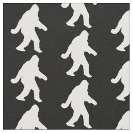 Sasquatch Silhouette Fabric