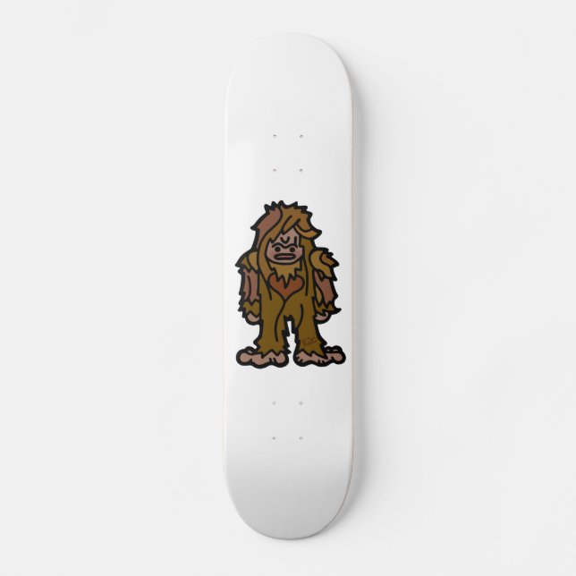 sasquatch skatin'. skateboard (Front)