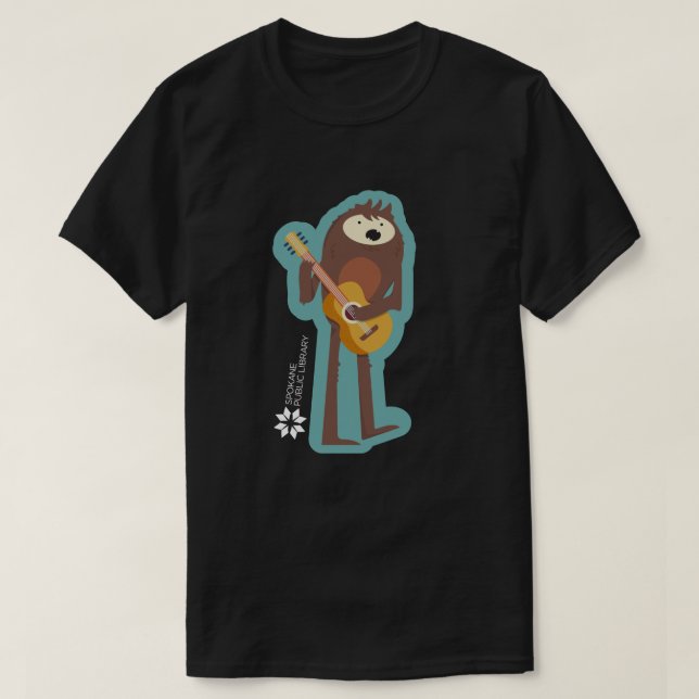 Sasquatch Spokane Public Library T-Shirt (Design Front)