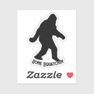 Sasquatch Squatchin' Silhouette