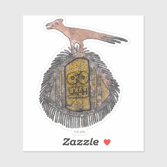 Sasquatch Talking Canyons, New Mexico (Sheet)