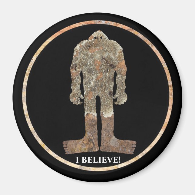 Sasquatch Talking Canyons, New Mexico Magnet (Front)
