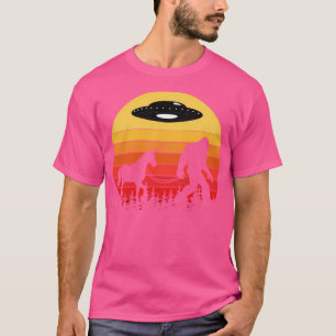 Sasquatch Unicorn And Ufo T-Shirt