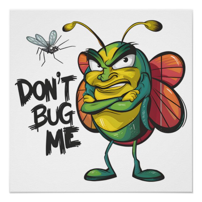 Sass Bug Street Art Poster (Front)