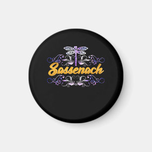 Sassenach Outlander Blue Dragonfly Magnet