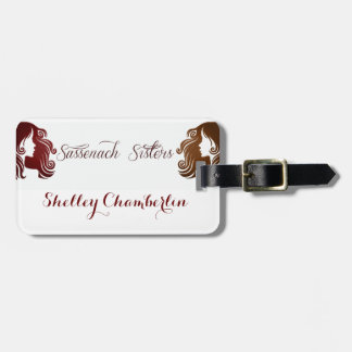 Sassenach Sisters luggage tag