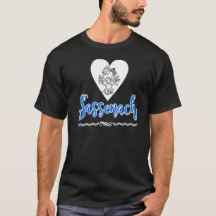 Sassenach Thistle Heart T-Shirt