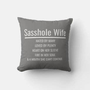 Sasshole Wife Cushion