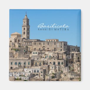 Sassi di Matera city in Italy Magnet