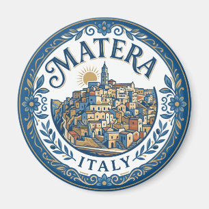 Sassi di Matera Italy Magnet