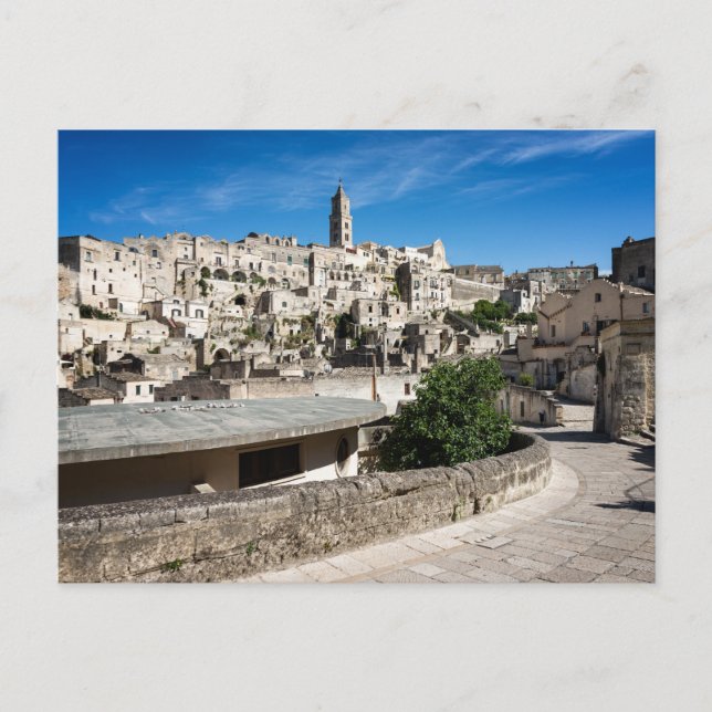 Sassi di Matera old city Postcard (Front)
