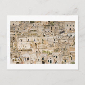 Sassi Houses, Matera, Basilicata, Italy Postcard